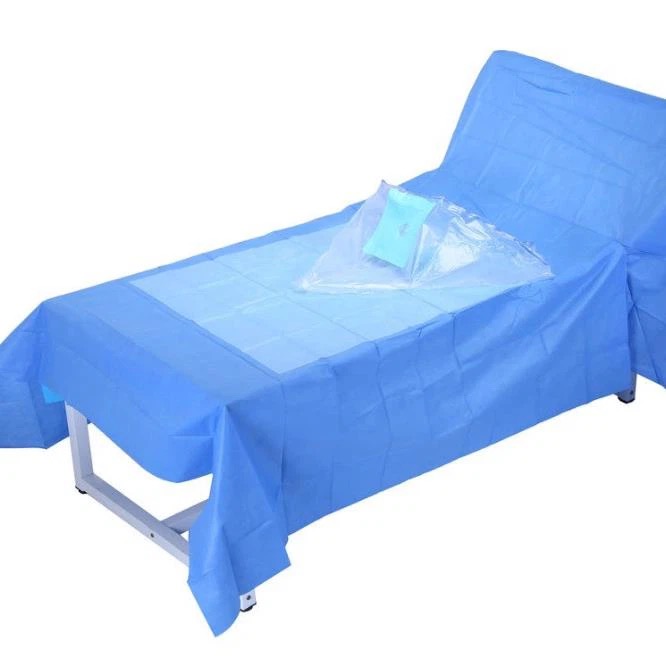 Taşınabilir Tıbbi Lithotomy Surgical Drape 