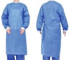 Tıbbi Taşınabilir Sterile Suratı Gown 